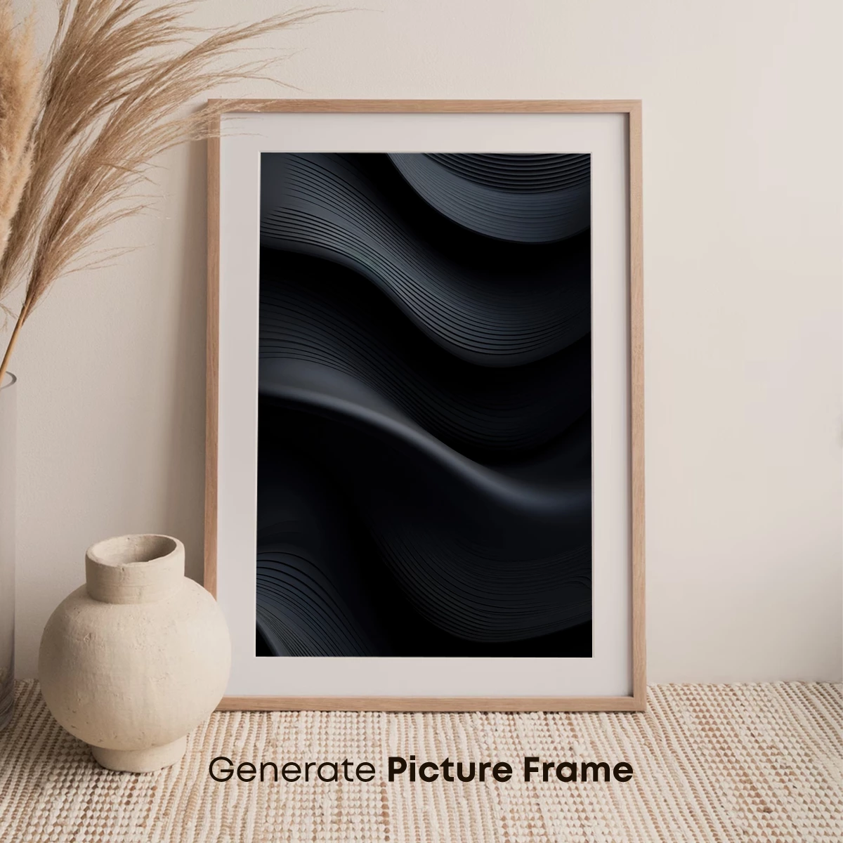 Elegant Dark Waves: A Symphony of Shadows - Image 7