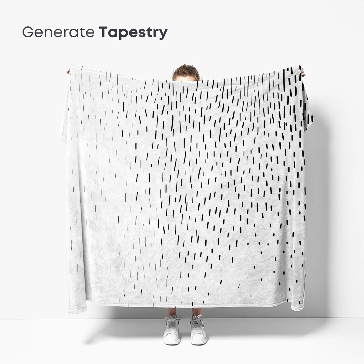 Abstract Rainfall: Dynamic Dashes in Motion - Image 5