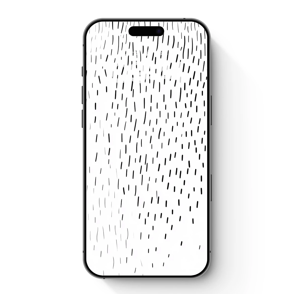 Abstract Rainfall: Dynamic Dashes in Motion