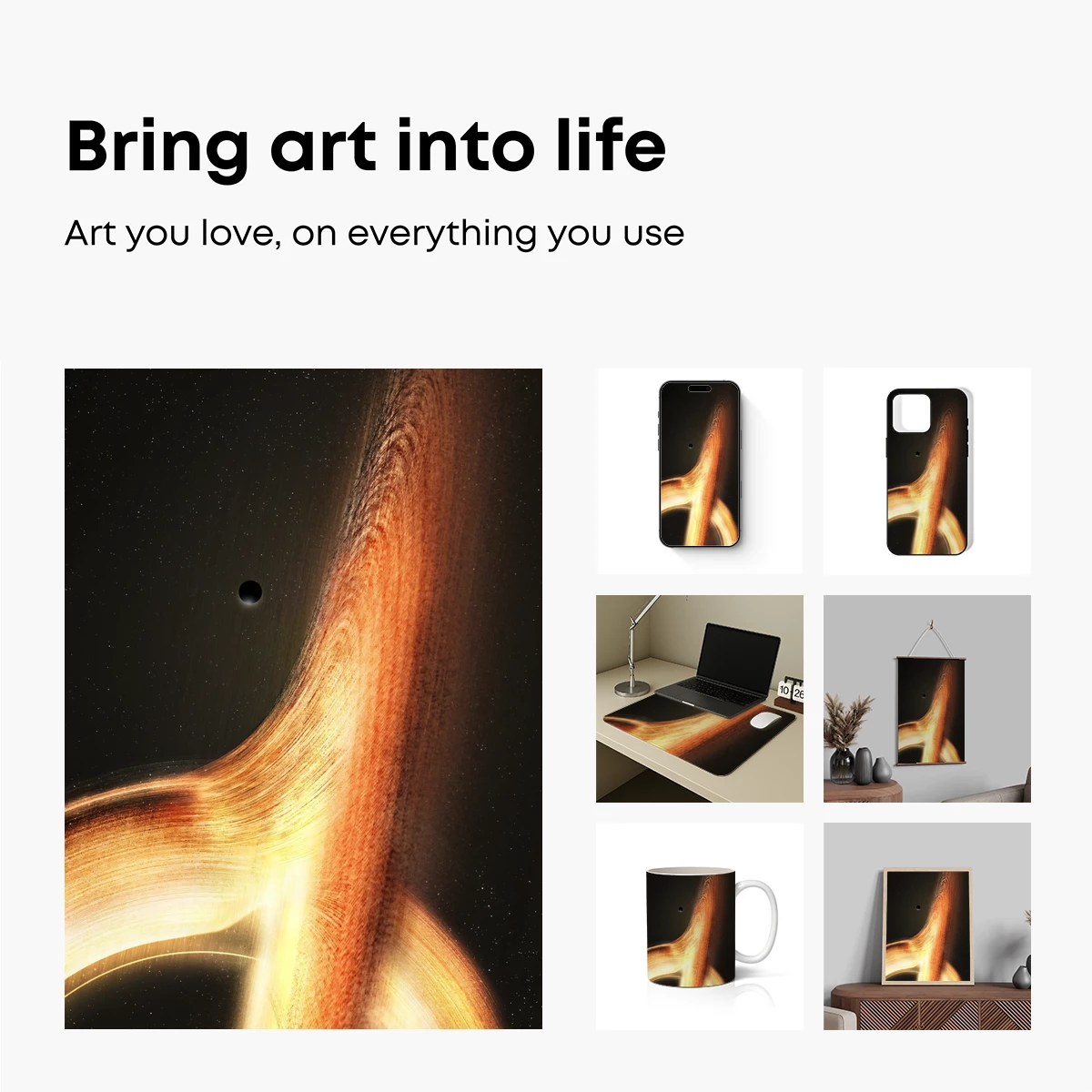 Cosmic Dance of Light and Shadow - Image 2