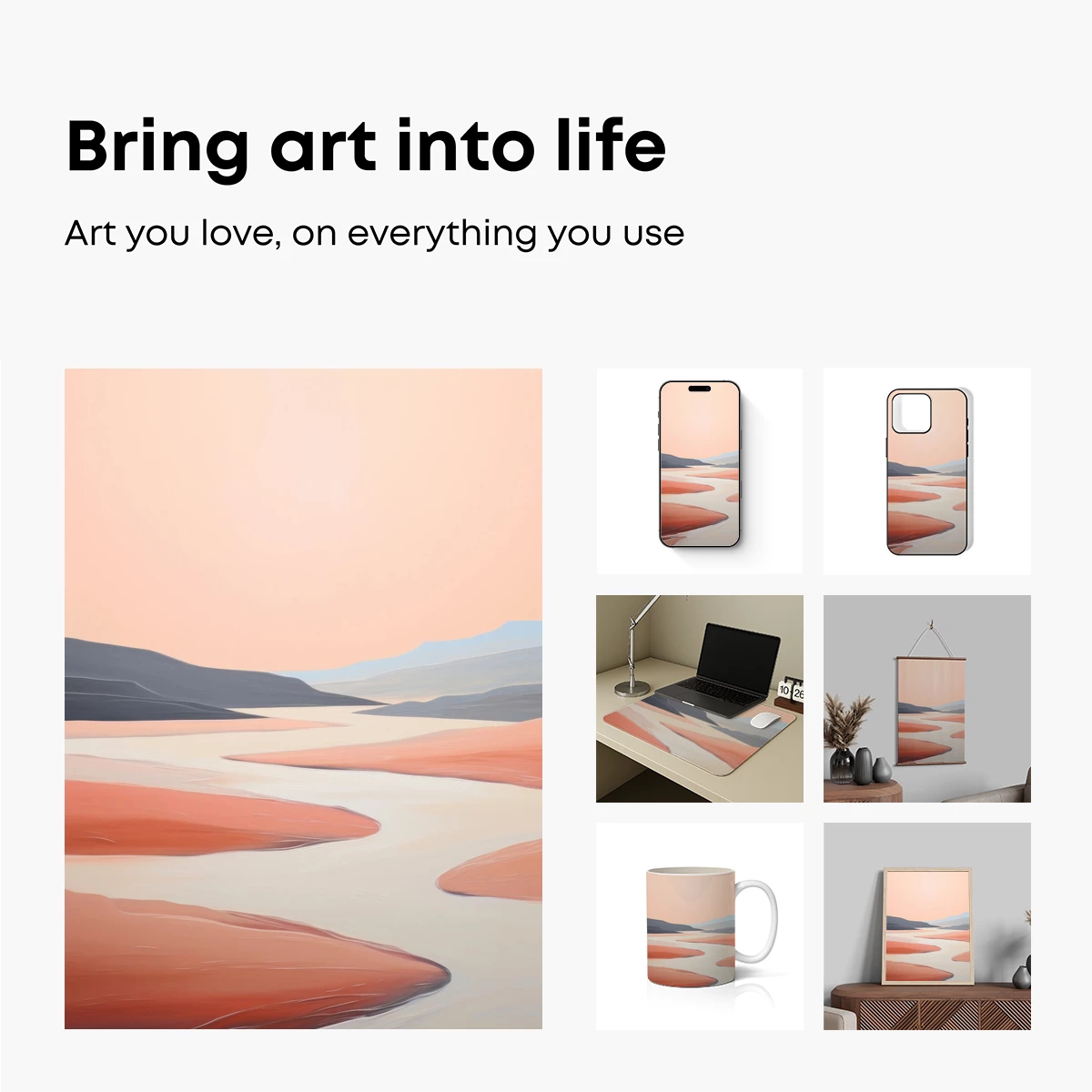 Desert Dunes at Dawn: A Serene Odyssey - Image 2