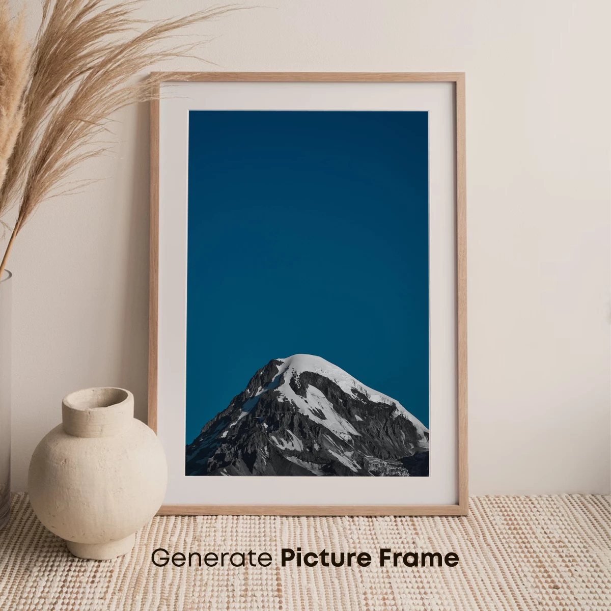 Eternal Summit: Snow-Capped Majesty Against Azure Skies - Image 7