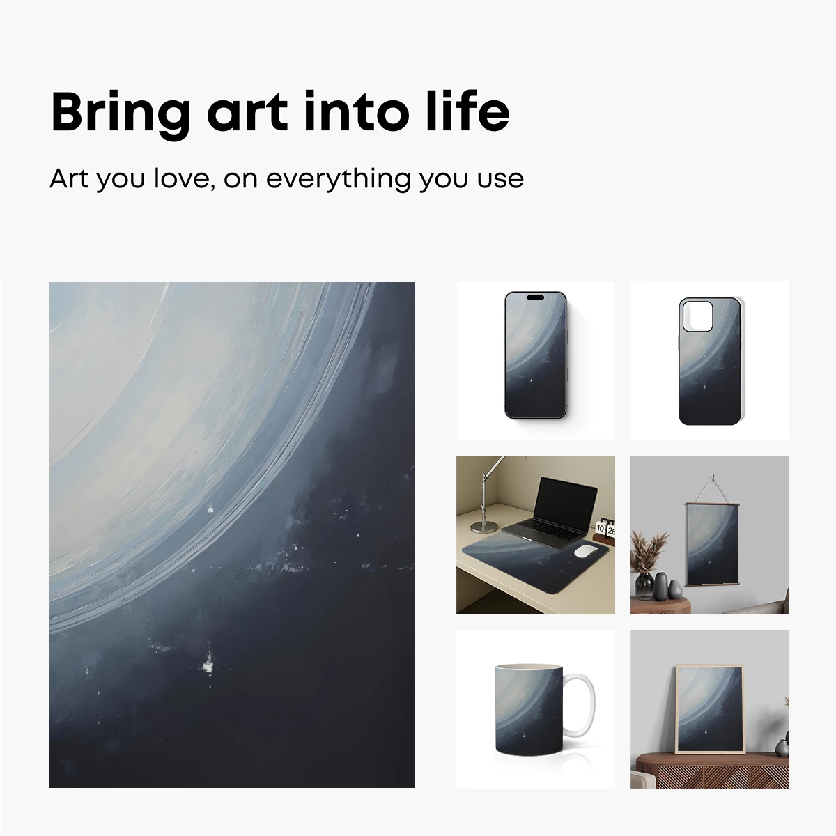 Eclipse of Serenity: Abstract Cosmic Arcs - Image 2