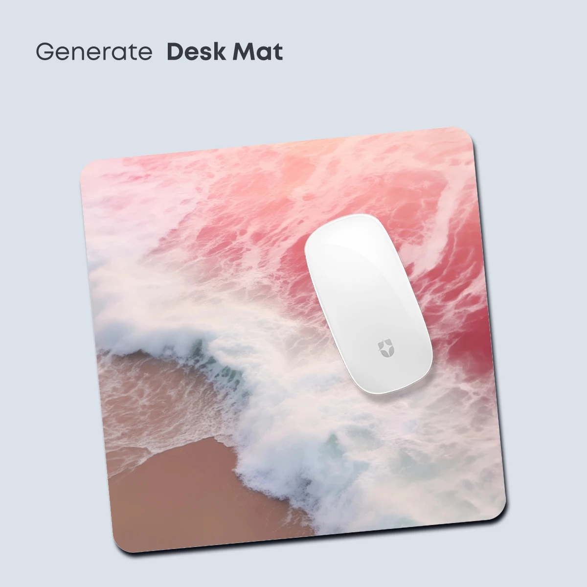 Crimson Tide: Ethereal Waves at Sunset - Image 4