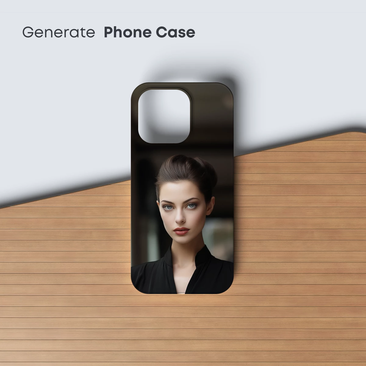 Elegant Updo: Timeless Beauty in Monochrome - Image 3