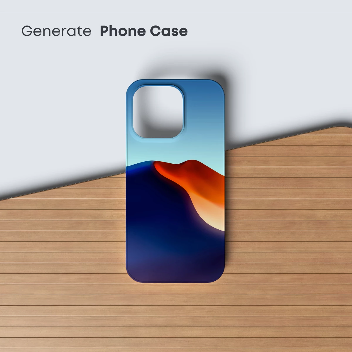 Dawn's Dual Wave: Abstract Fluidity in Harmony - Image 3