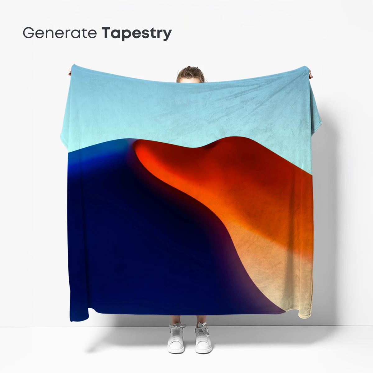 Dawn's Dual Wave: Abstract Fluidity in Harmony - Image 5