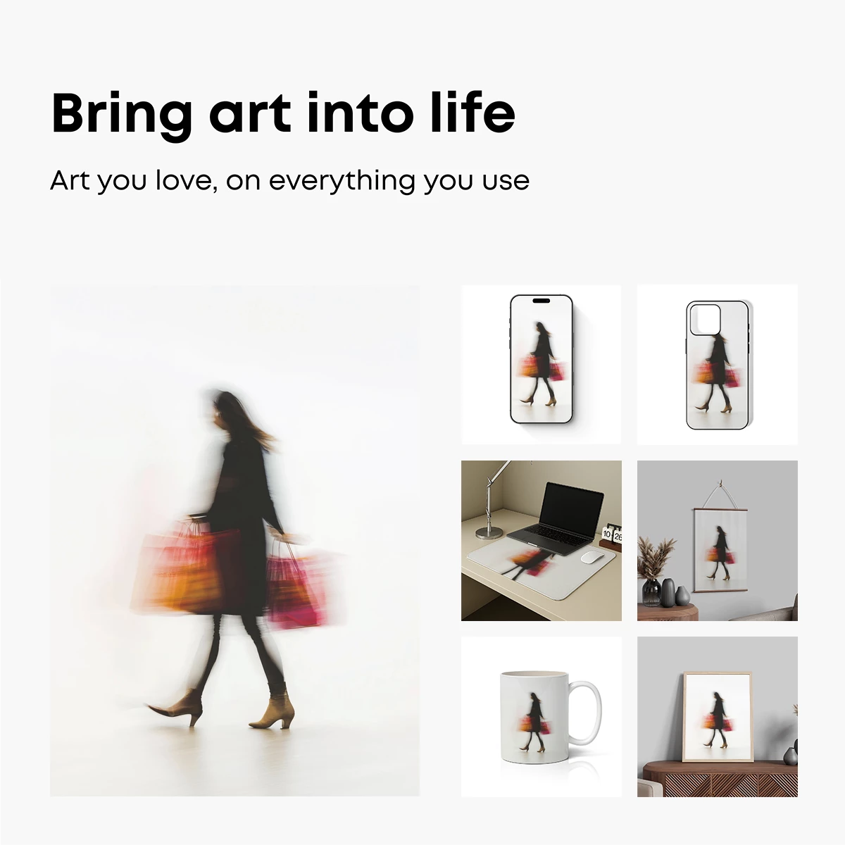 Blurred Shopping Elegance - Image 2