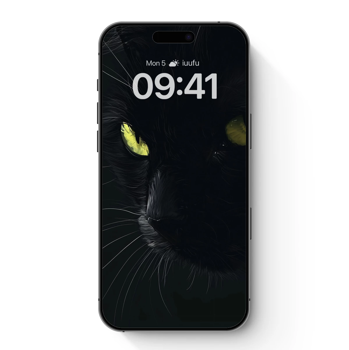 Glowing Eyes in the Dark: Mysterious Black Cat