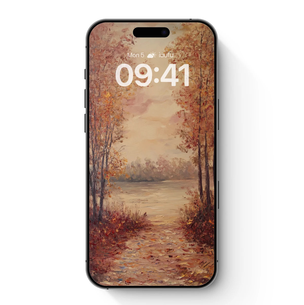 Autumnal Pathway Serenity