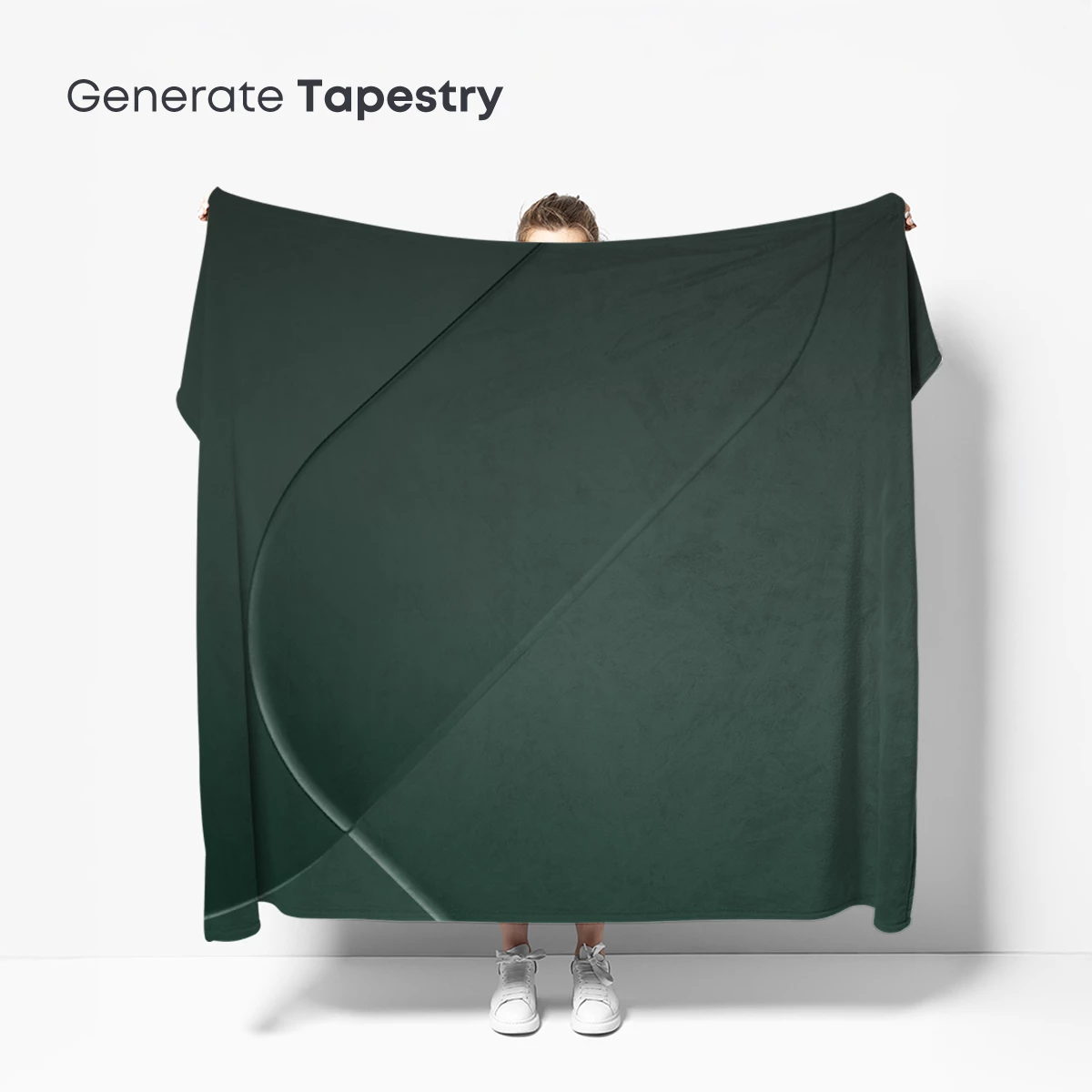 Ethereal Green Curves: A Digital Minimalist Symphony - Image 5