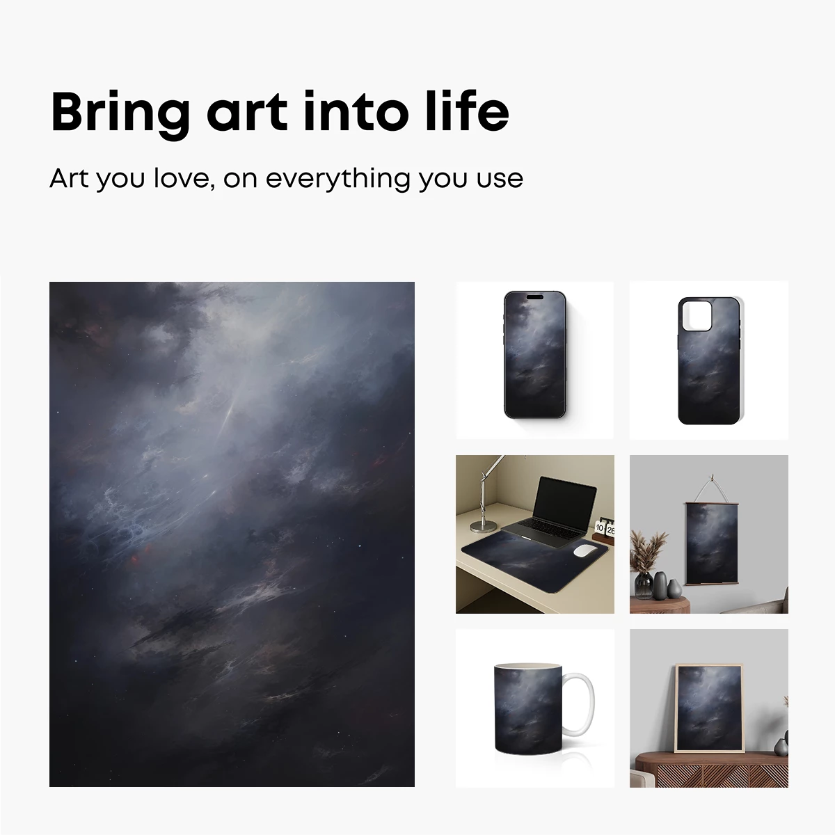 Cosmic Veil: Ethereal Nebula Artistry - Image 2