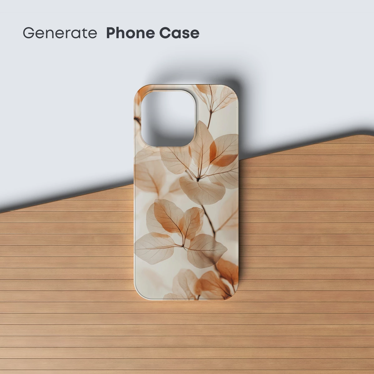 Ethereal Autumn Leaves: Veined Transparency - Image 3