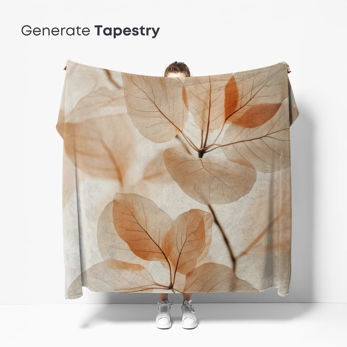 Ethereal Autumn Leaves: Veined Transparency - Image 5
