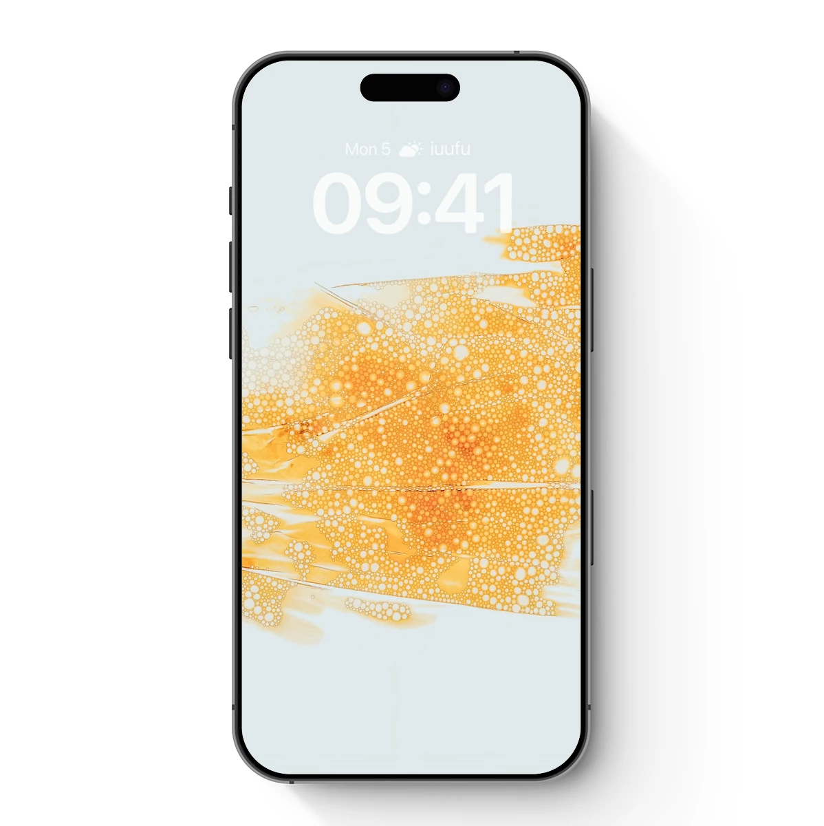 Golden Bubble Symphony: Abstract Fluid Art - Image 7