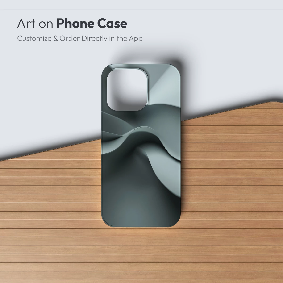 Elegant Gray Waves: A Study in Fluid Minimalism - Image 3
