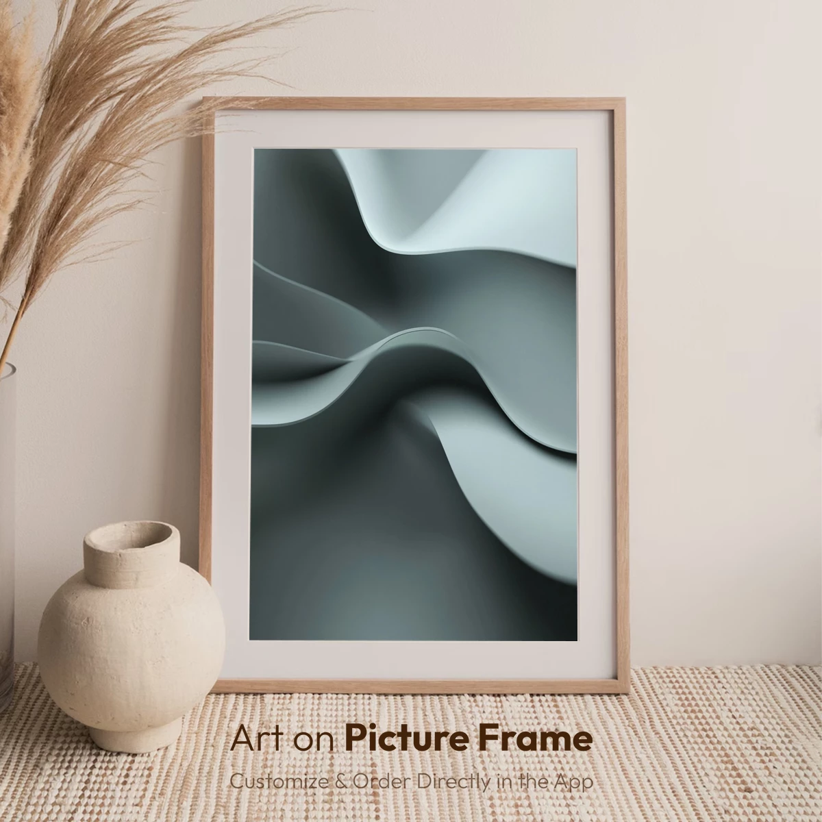 Elegant Gray Waves: A Study in Fluid Minimalism - Image 7