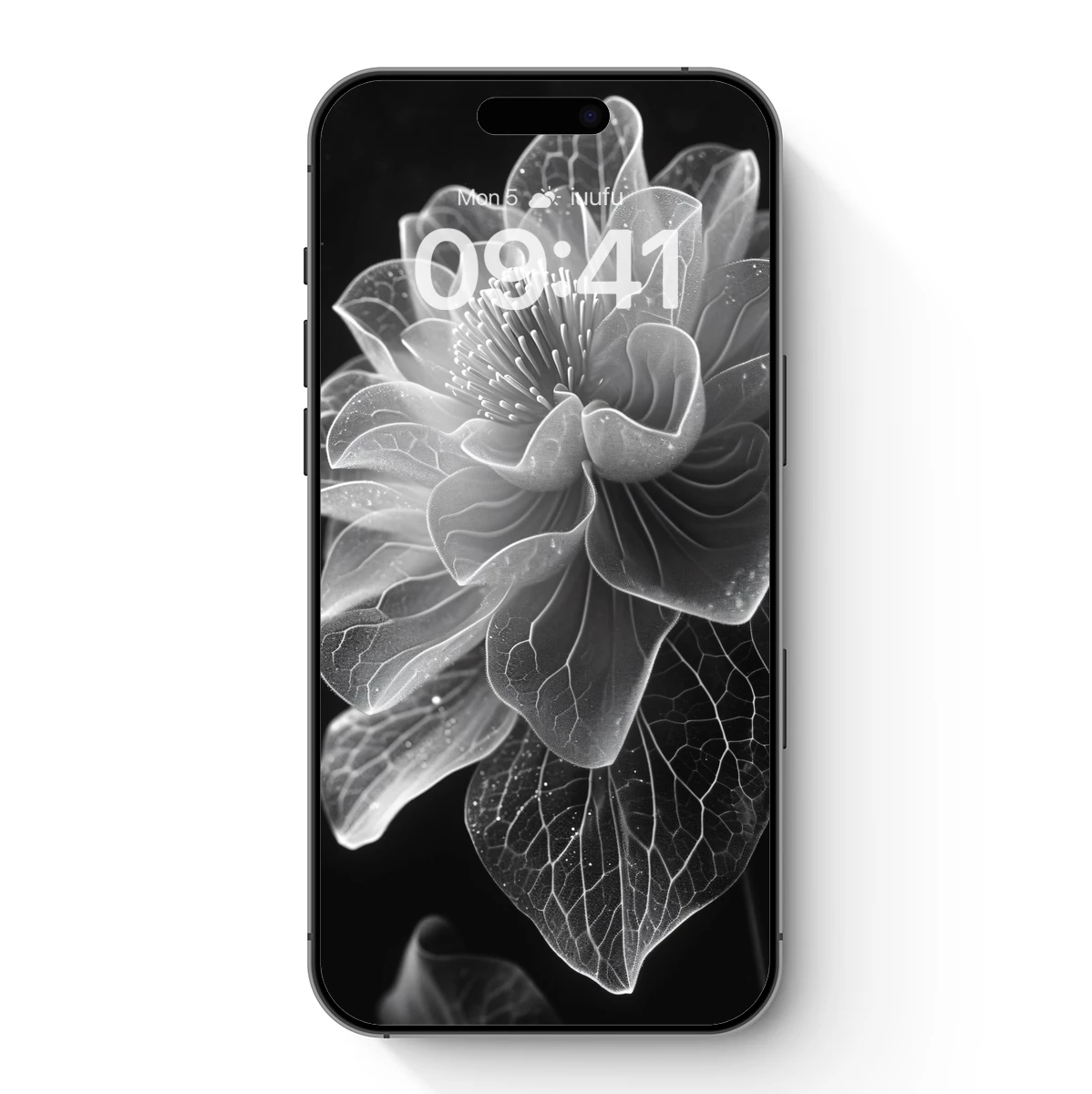 Ethereal Bloom: Monochrome Floral Artistry