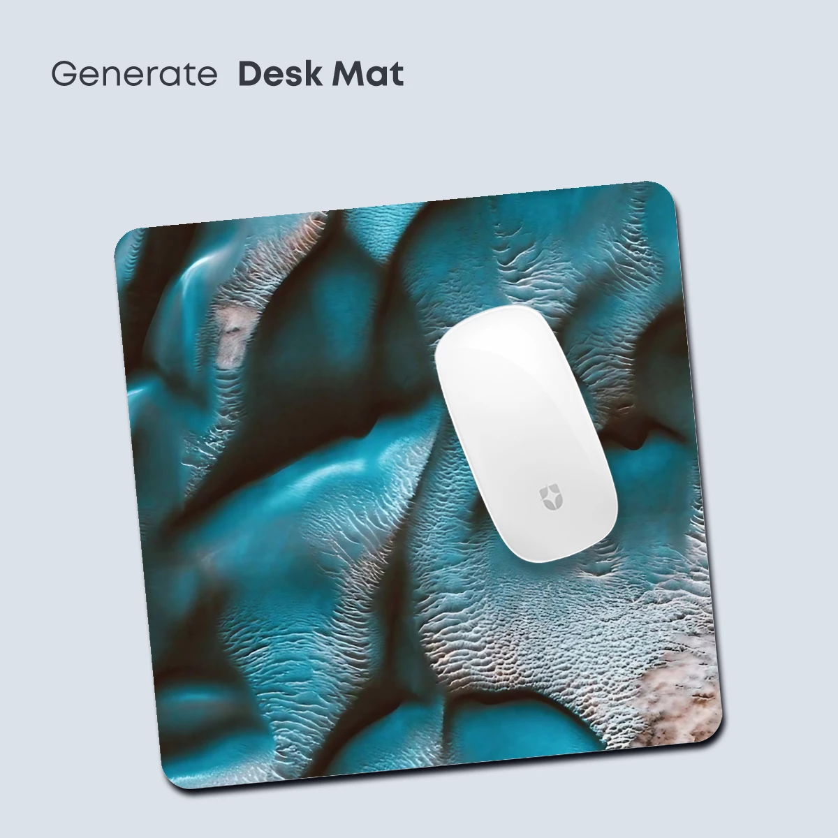 Martian Dunes in Teal Symphony - Image 4