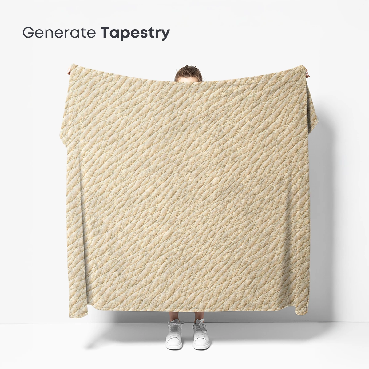 Elegant Beige Leather Texture - Image 5