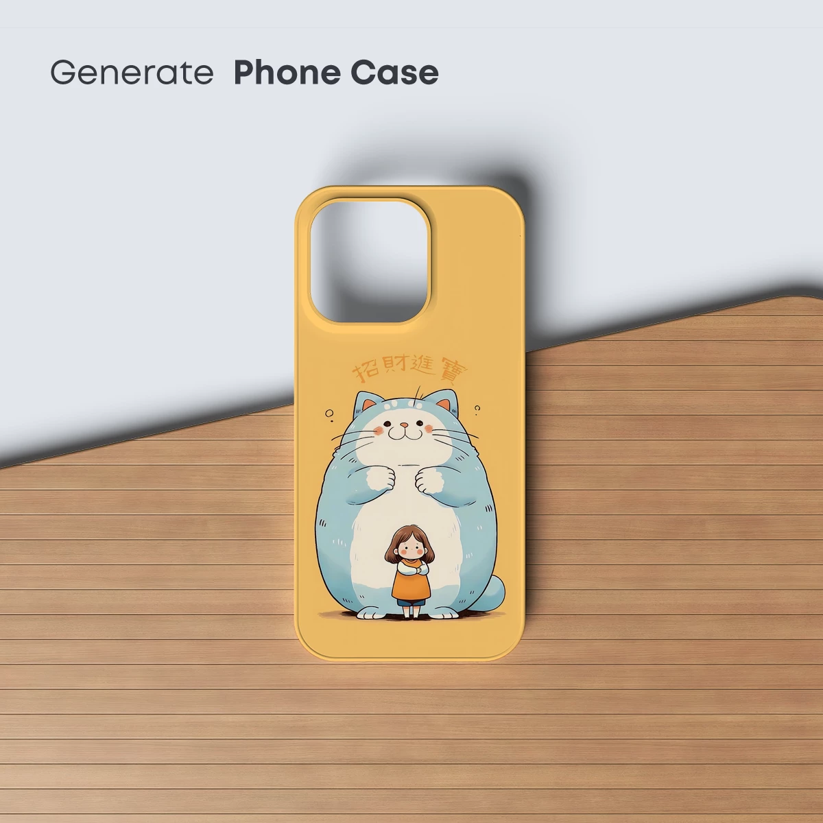 Chubby Cat & Tiny Friend: Whimsical Harmony - Image 3