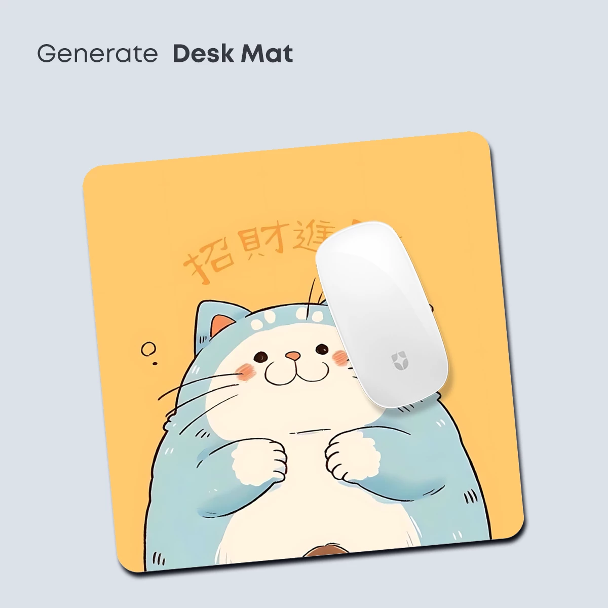 Chubby Cat & Tiny Friend: Whimsical Harmony - Image 4