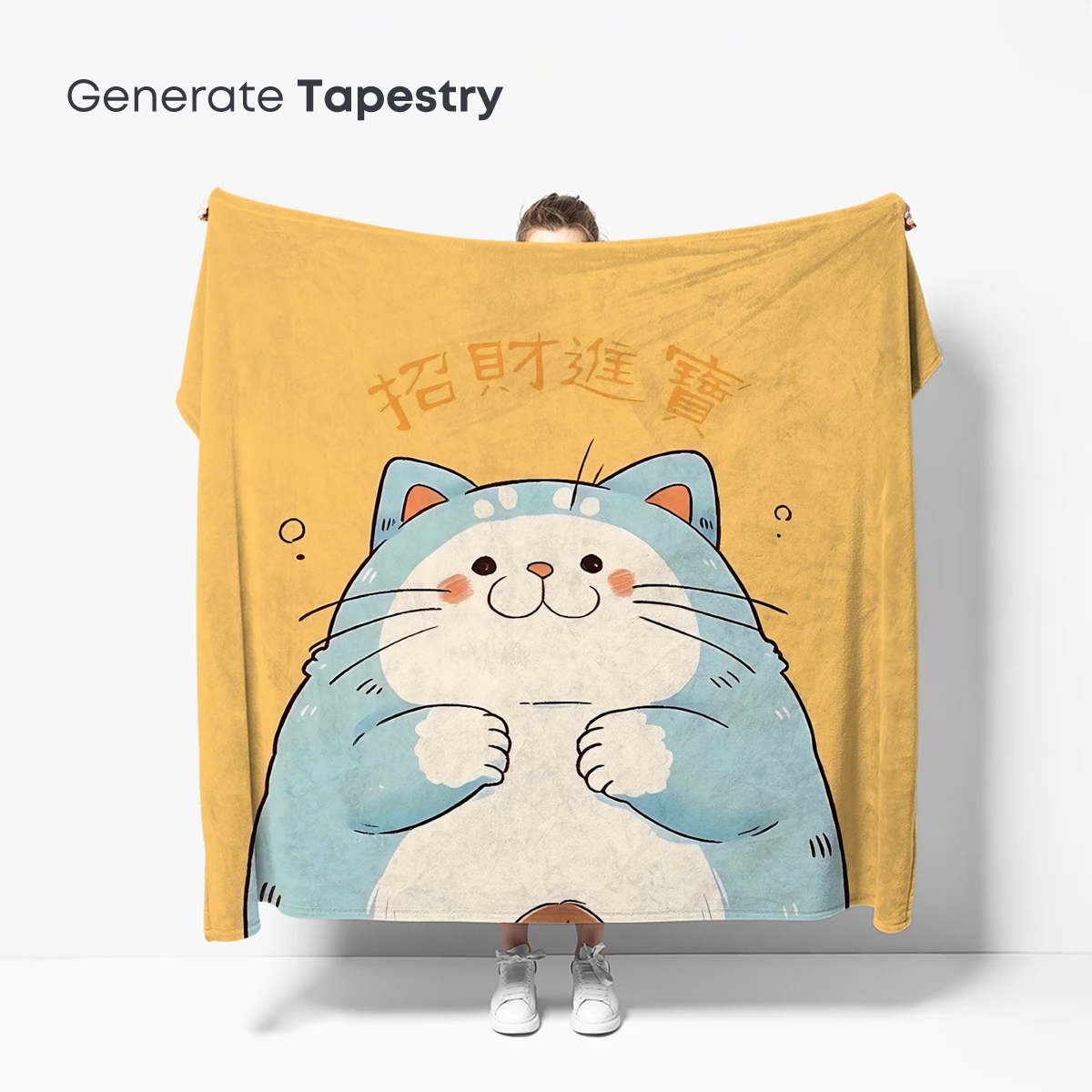 Chubby Cat & Tiny Friend: Whimsical Harmony - Image 5