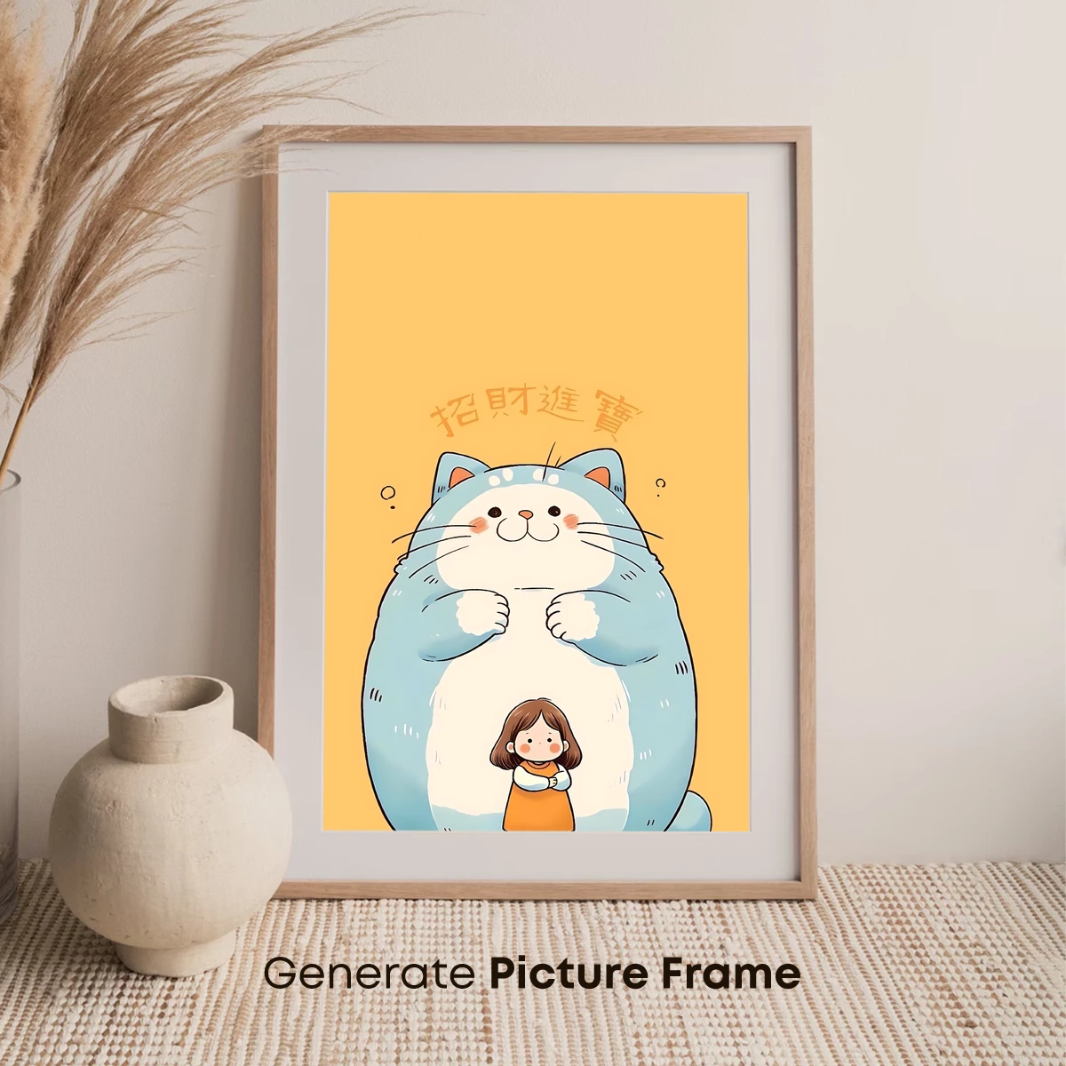 Chubby Cat & Tiny Friend: Whimsical Harmony - Image 7