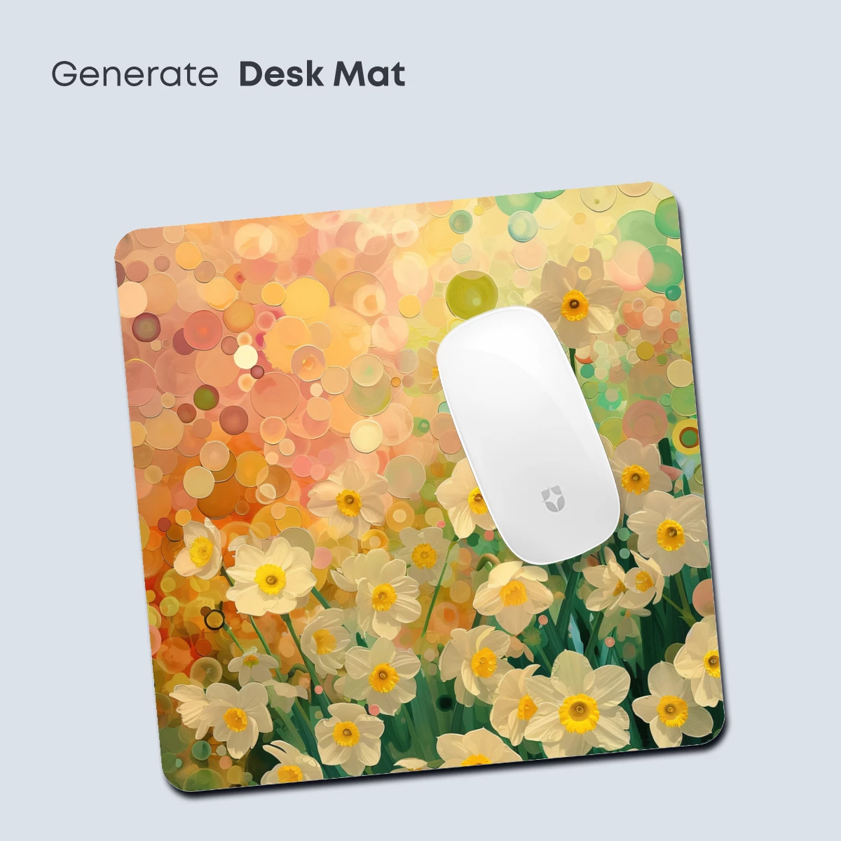 Dazzling Daffodils in a Dreamy Bubble Garden - Image 4