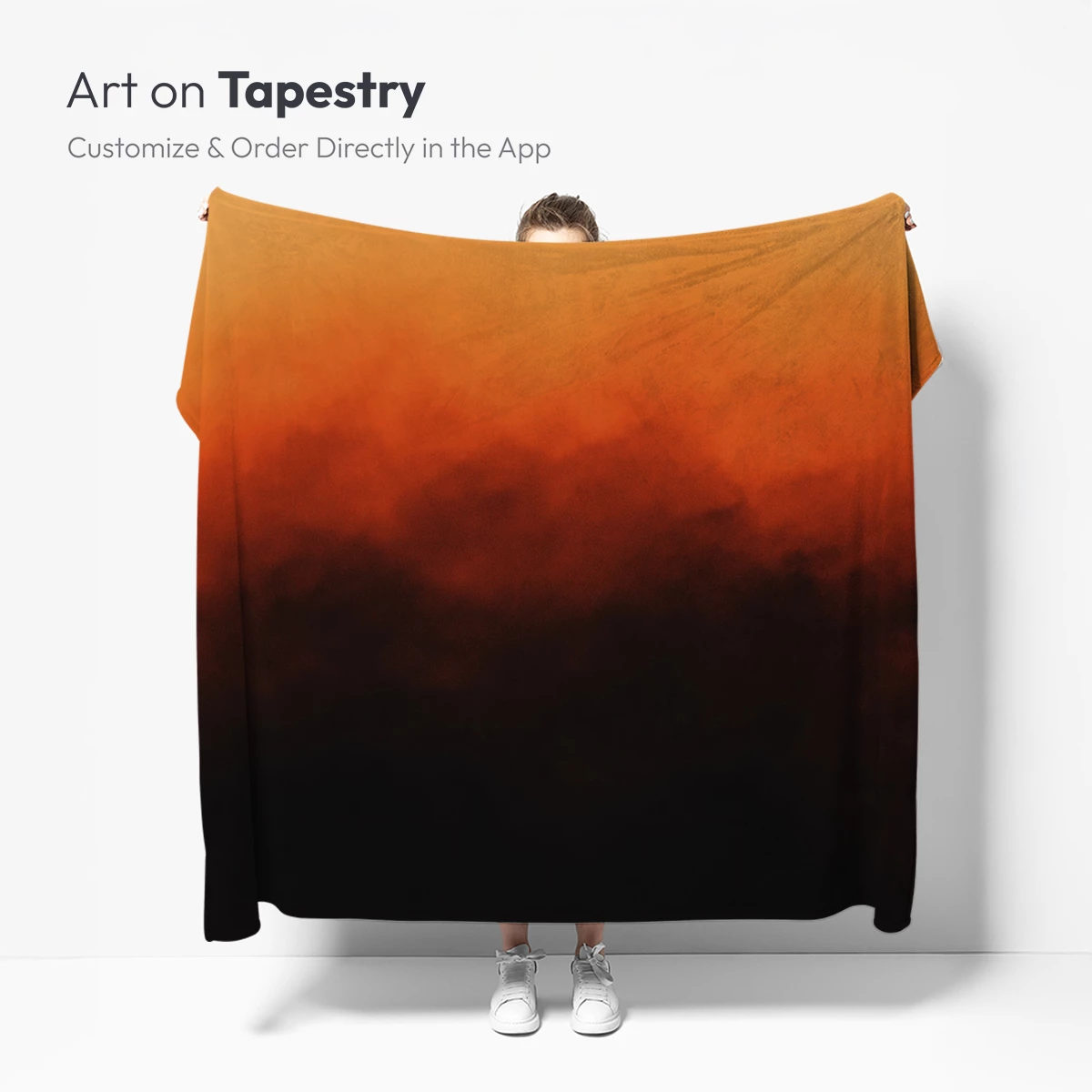 Fiery Sunset Veil: A Symphony of Smoke and Light - Image 4