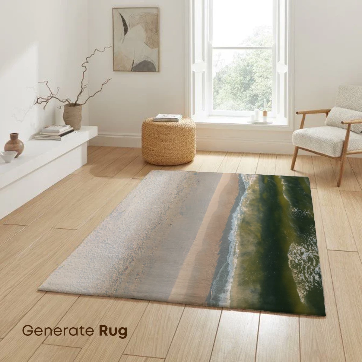 Aerial Serenity: Sandy Shore Meets Turquoise Waves - Image 6