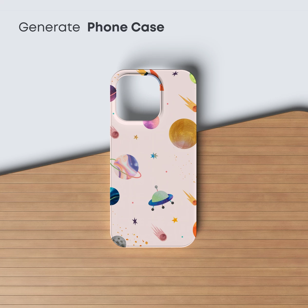 Cosmic Odyssey: Whimsical Planets and Rockets - Image 3