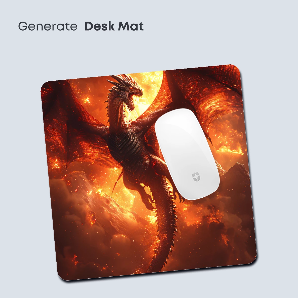 Fiery Dragon Ascending: Mythic Flames in the Sky - Image 4