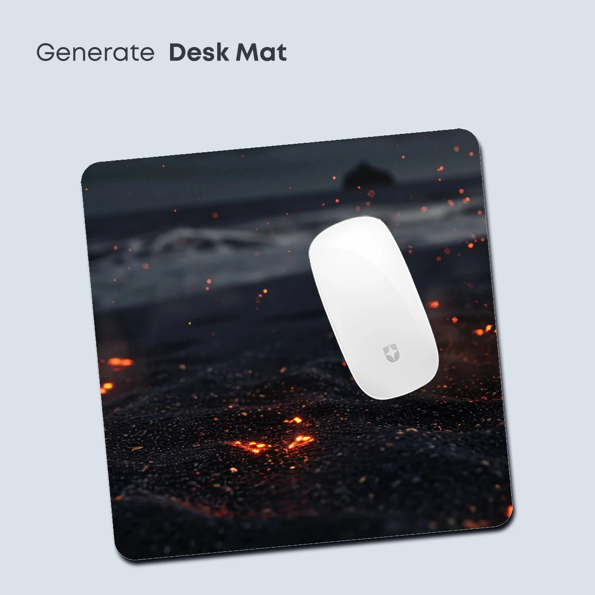 Emberlit Shore: Fusion of Fire and Sea - Image 4