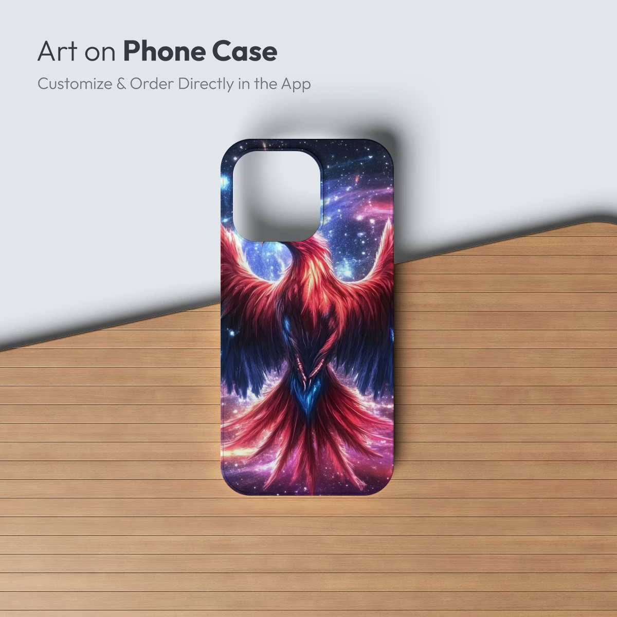 Cosmic Phoenix: Celestial Firebird Art - Image 3