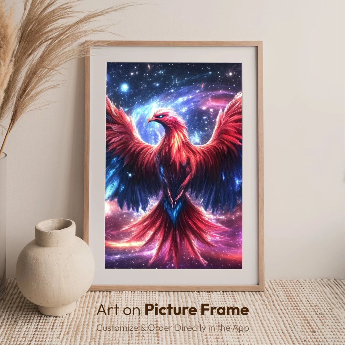 Cosmic Phoenix: Celestial Firebird Art - Image 7