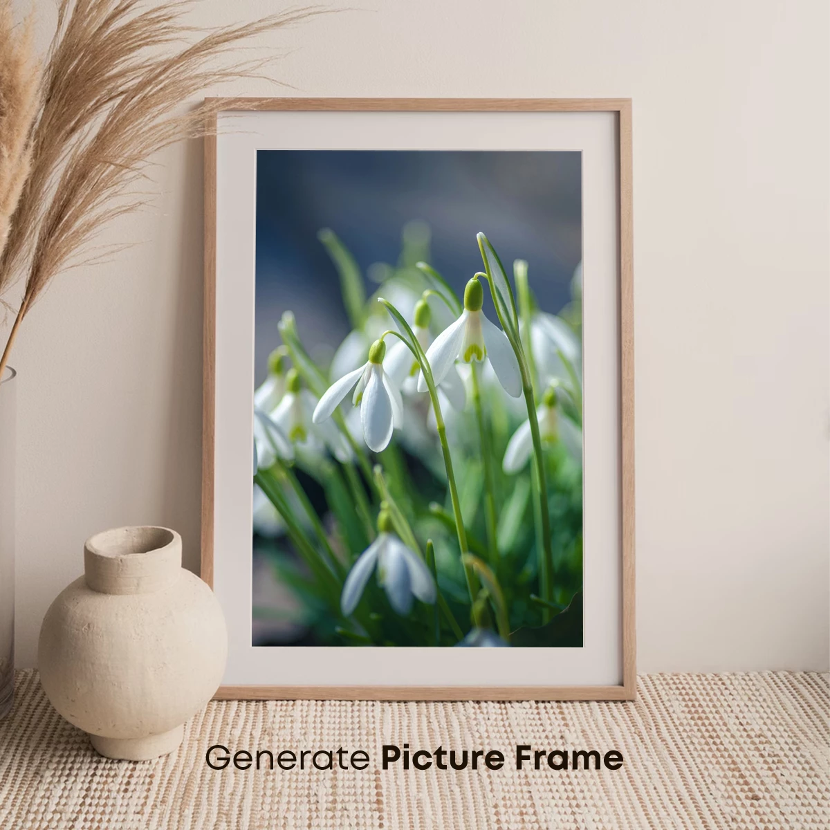 Elegant Snowdrops: Winter's Gentle Awakening - Image 7