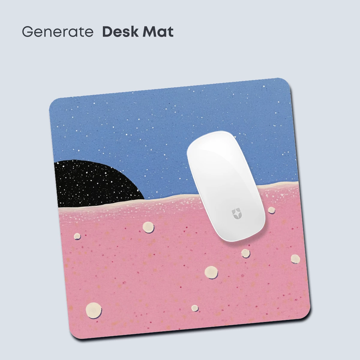 Cosmic Bubble Beach: Surreal Pink Shoreline - Image 4