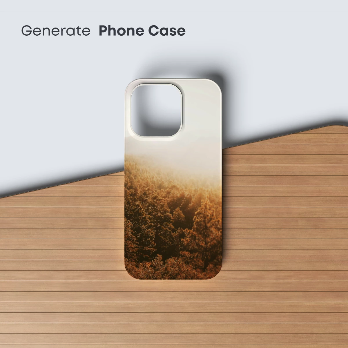 Golden Forest Whisper: Sunlit Canopy Majesty - Image 3