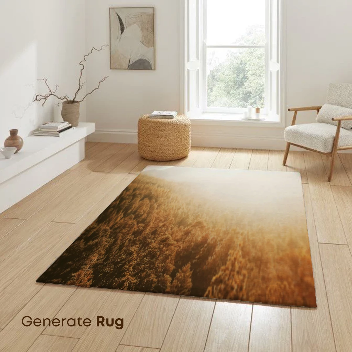 Golden Forest Whisper: Sunlit Canopy Majesty - Image 6