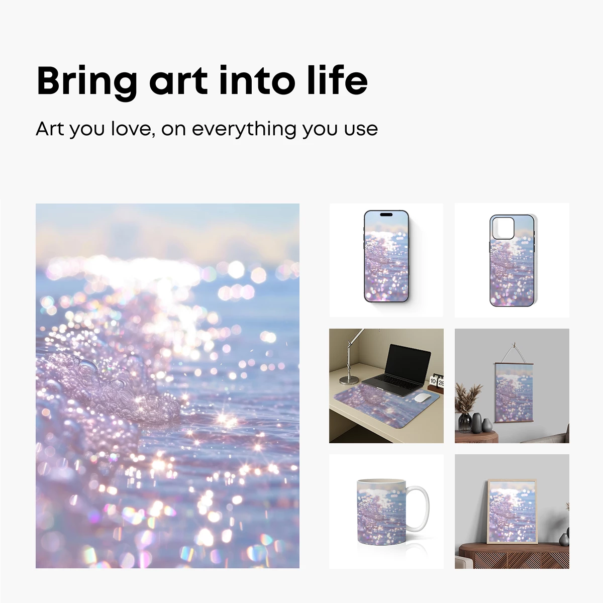 Glittering Sea Sparkle Symphony - Image 2