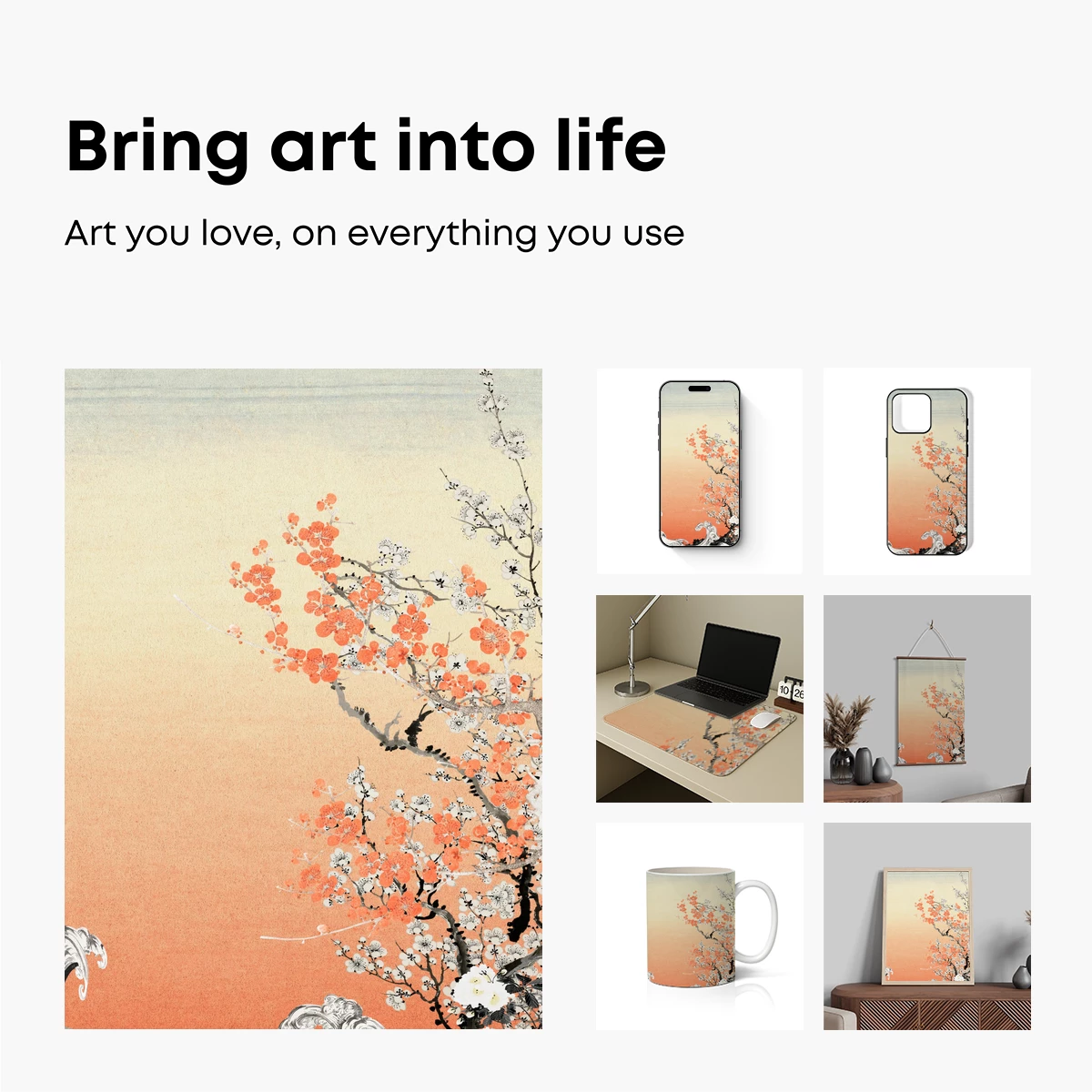 Blooming Elegance: Cherry Blossoms at Dawn - Image 2