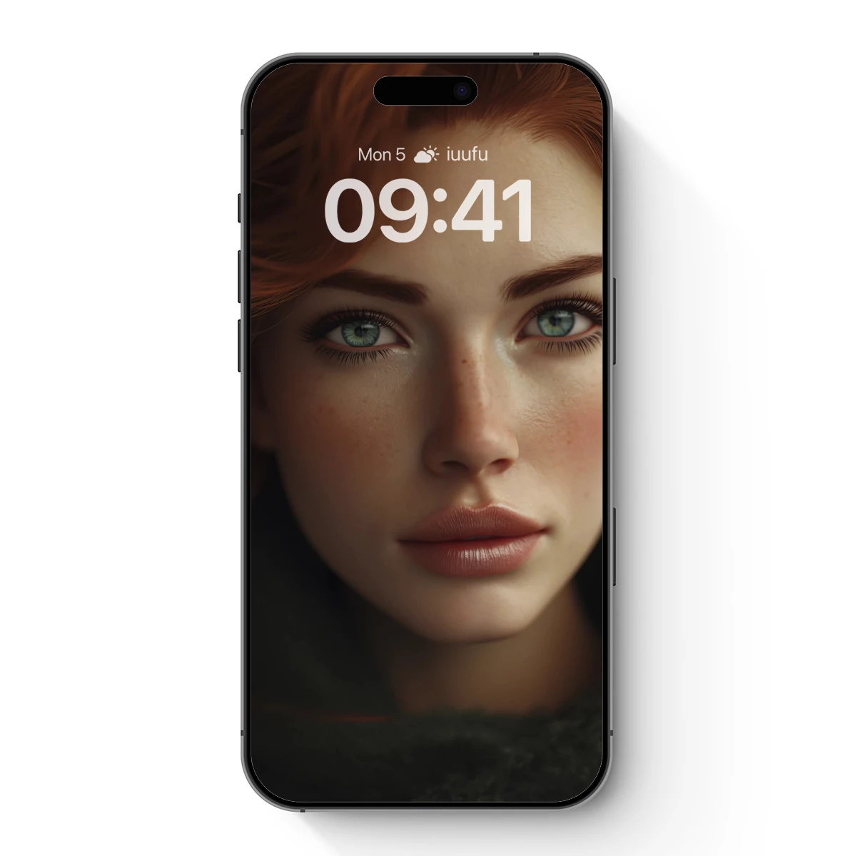 Ethereal Redhead: A Symphony of Soft Tones and Luminous Eyes