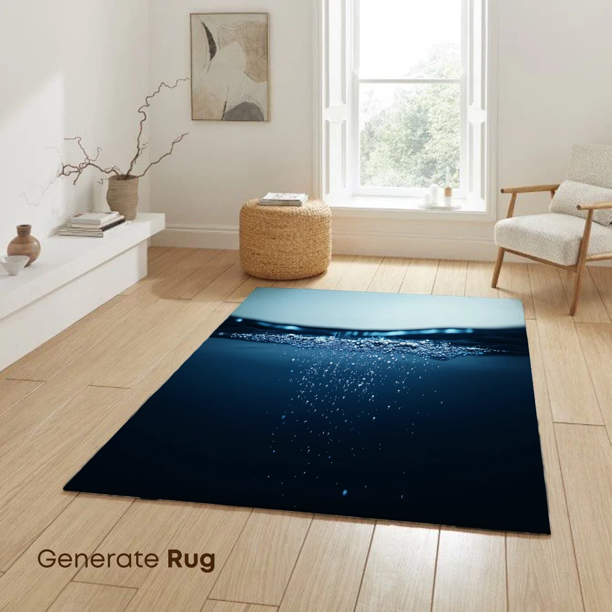 Deep Blue Serenity: Water's Whispering Surface - Image 6