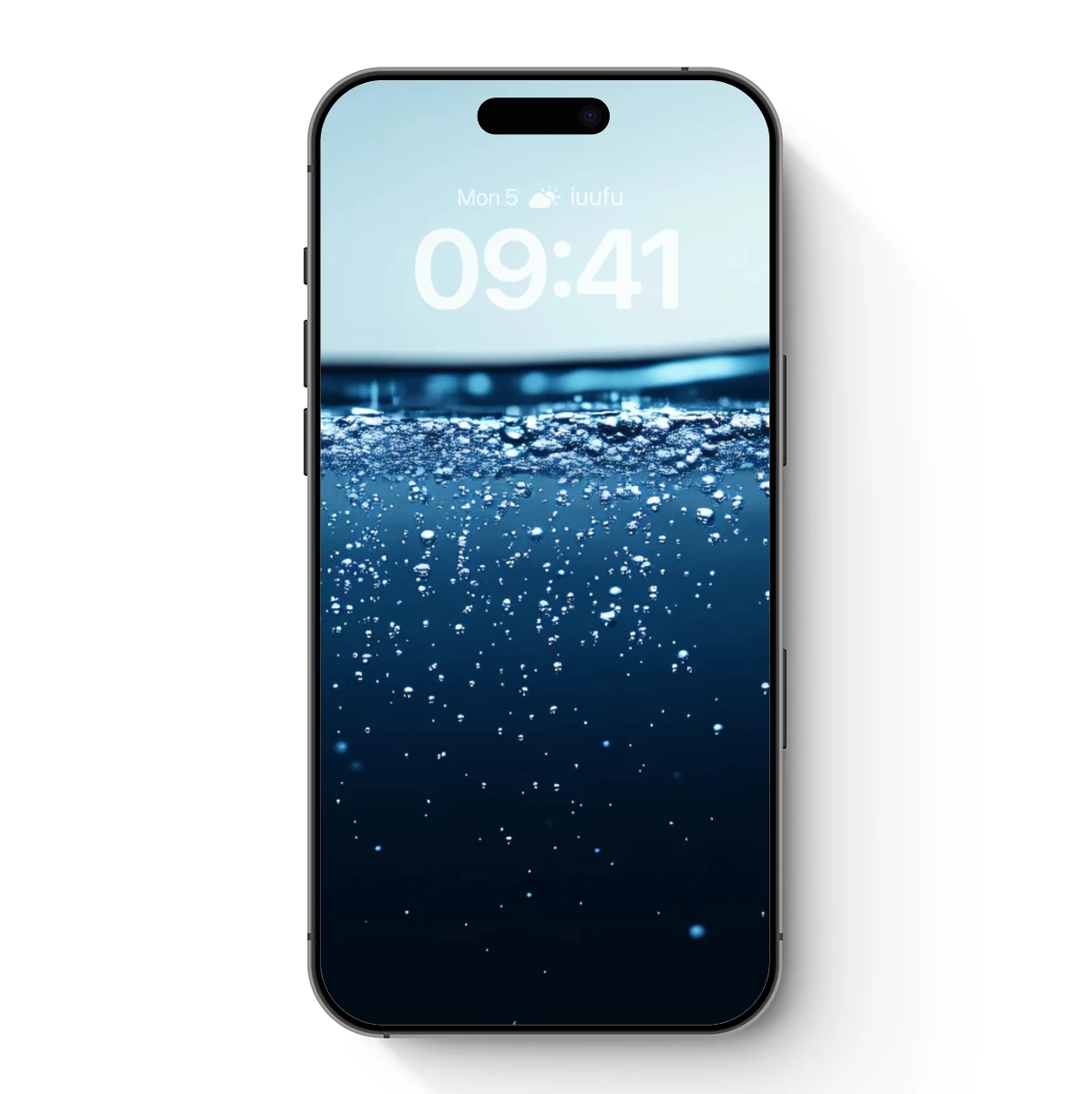 Deep Blue Serenity: Water's Whispering Surface