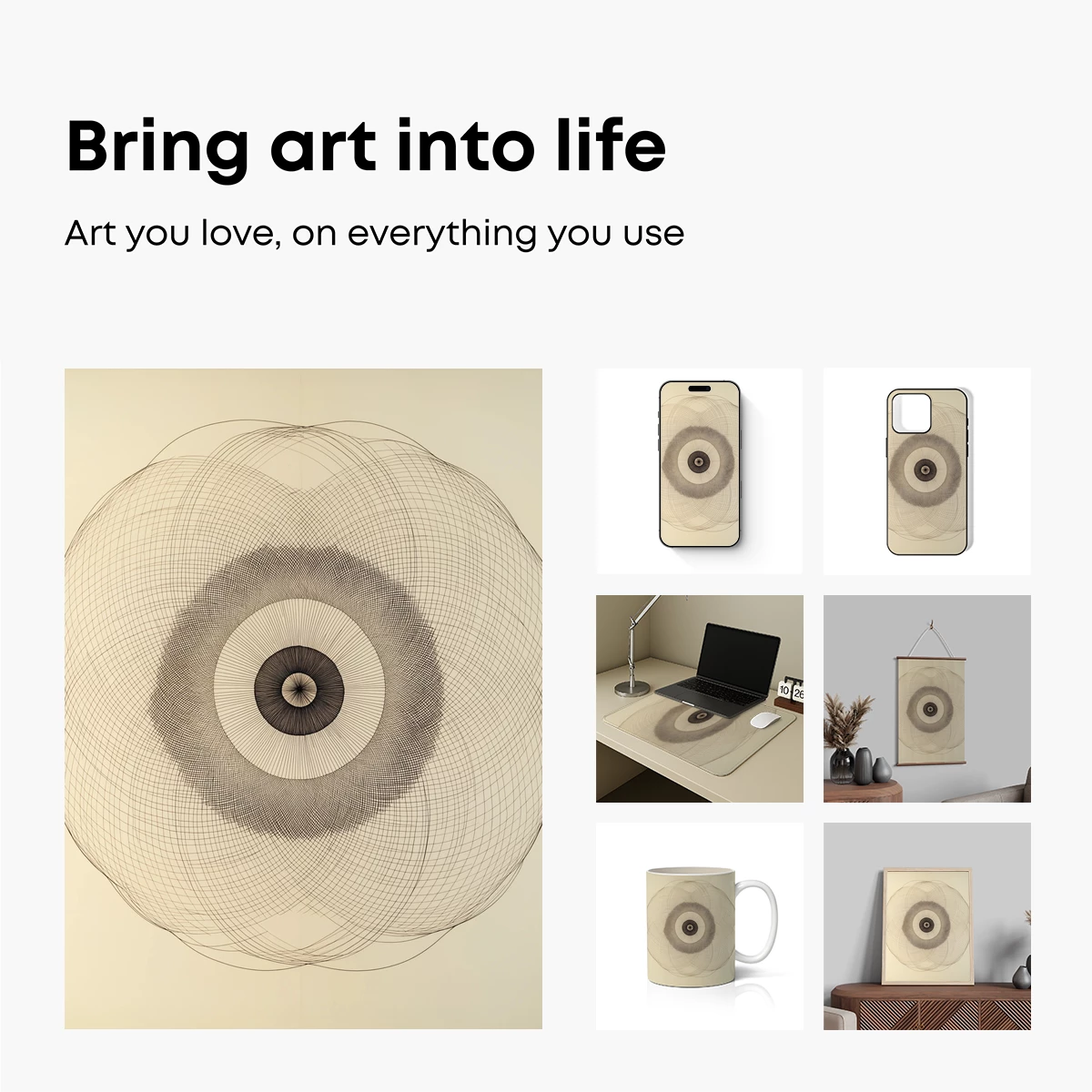 Concentric Echoes: A Gridwork Odyssey - Image 2