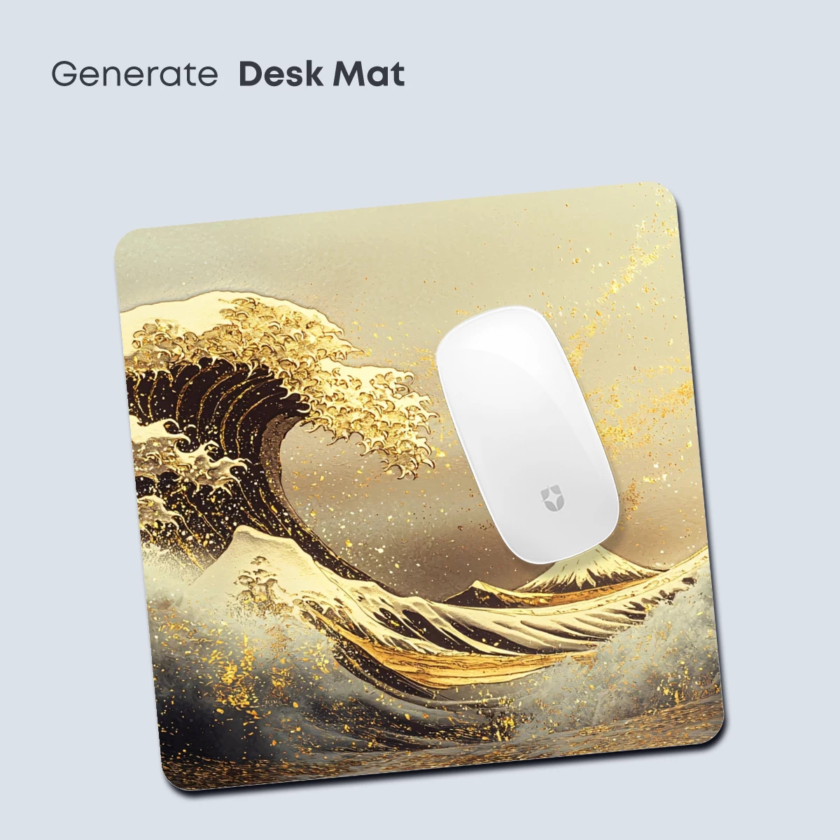 Golden Hokusai Wave: Fusion of Tradition and Modernity - Image 4