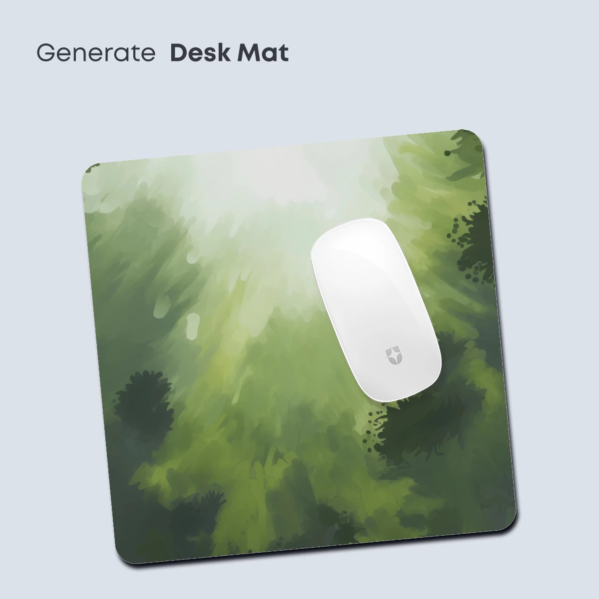 Enchanted Forest Glow: Abstract Nature Art - Image 4