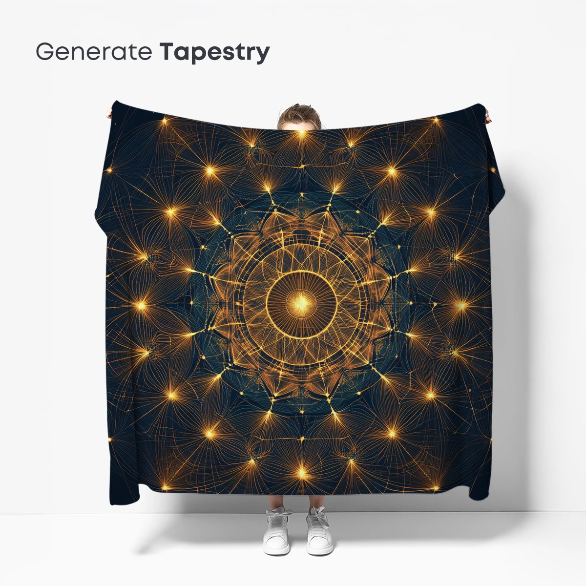 Golden Neural Mandala: Illuminated Symmetry - Image 5