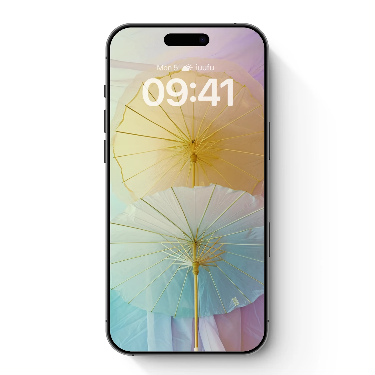 Elegant Parasols in Pastel Harmony